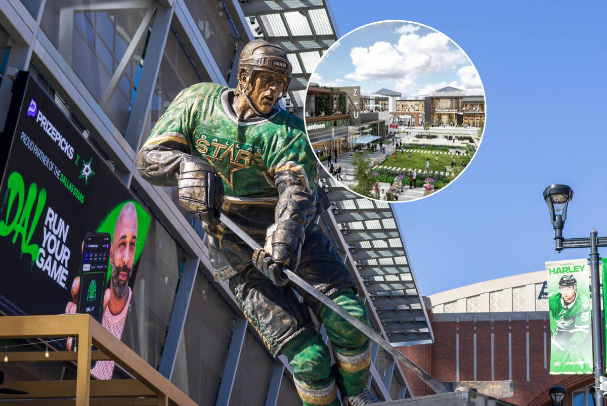 The Dallas Stars announce plans for a massive new $1 billion arena — leaving downtown to transform The Shops at Willow Bend
