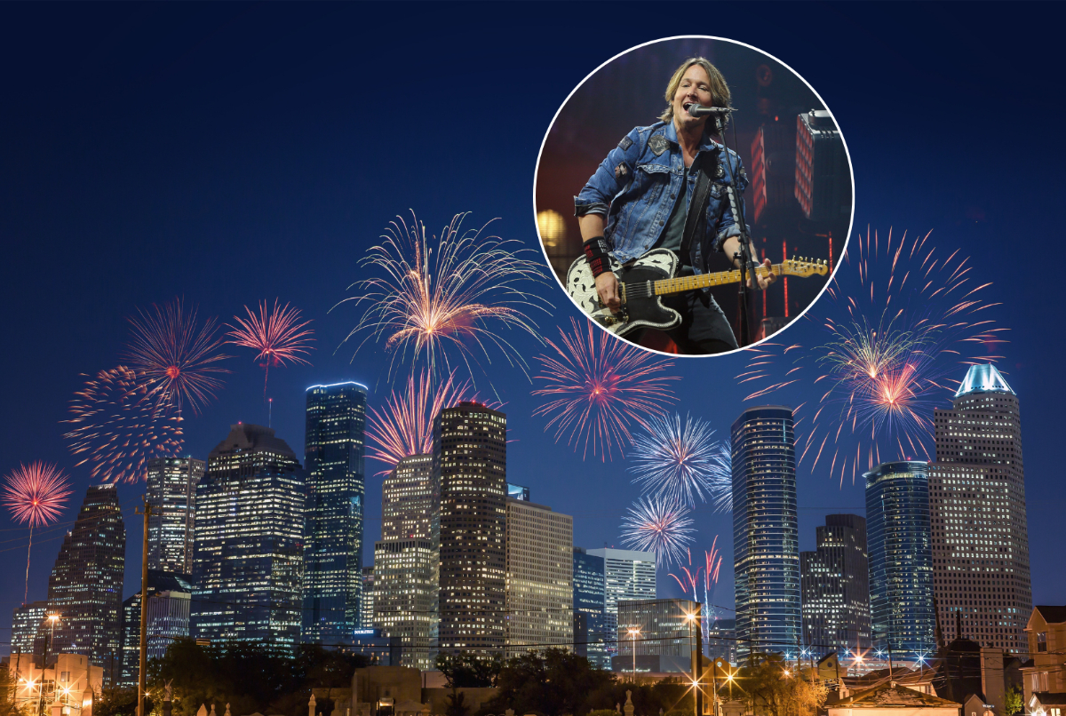 The biggest 4th of July celebration in Texas is happening in Downtown Houston — with a massive fireworks show and a star-studded lineup