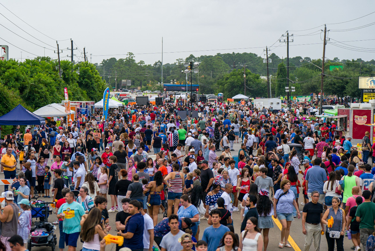 This massive free Fourth of July festival is shutting down a Texas highway for the ultimate summer street party