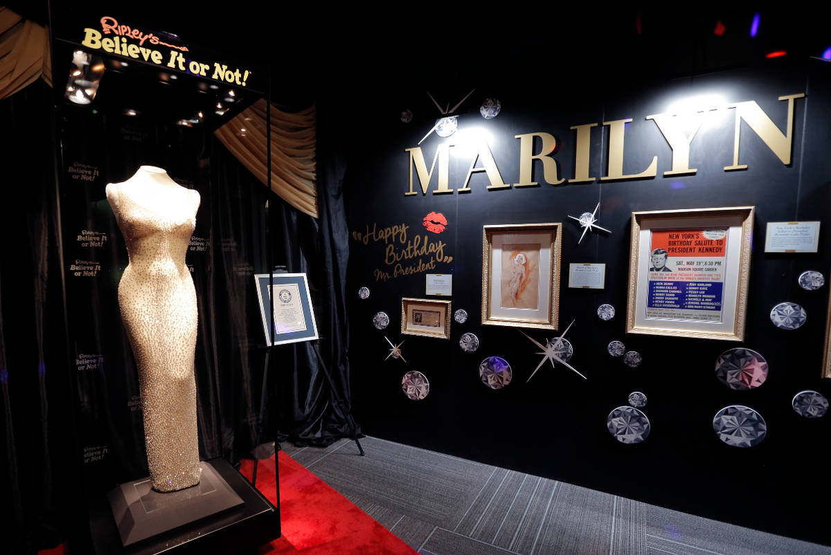 A major Marilyn Monroe exhibition has arrived near Dallas — featuring her legendary 'Happy Birthday' gown