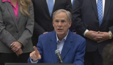 Gov. Greg Abbott issues disaster declaration for Harris County, 100 others amid storm and flood threat