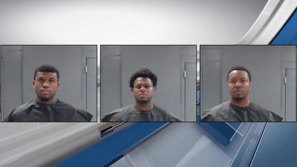 James Hoyd White, left, Edward Davion Cannon, middle, and Aaron Oscar Carter, right