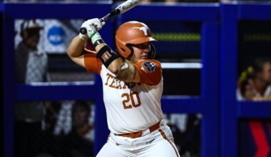 Texas one win from repeating as WCWS champion after taking Game 1 against Texas Tech