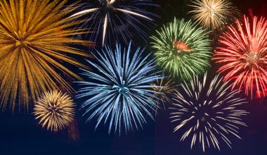 Fireworks exploding Getty Image