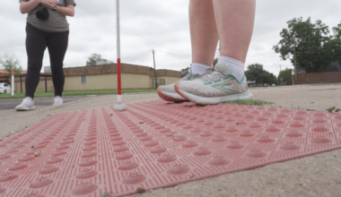 Texas Tech students learn to navigate world without sight
