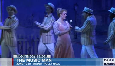 Noon Notebook: The Music Man at Buddy Holly Hall