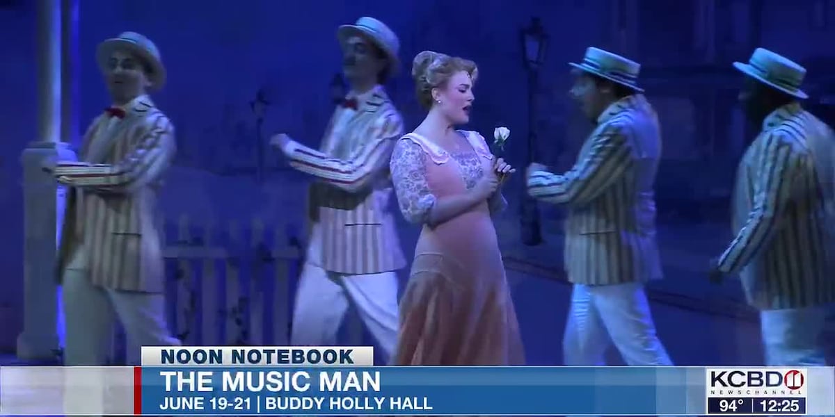 Noon Notebook: The Music Man at Buddy Holly Hall