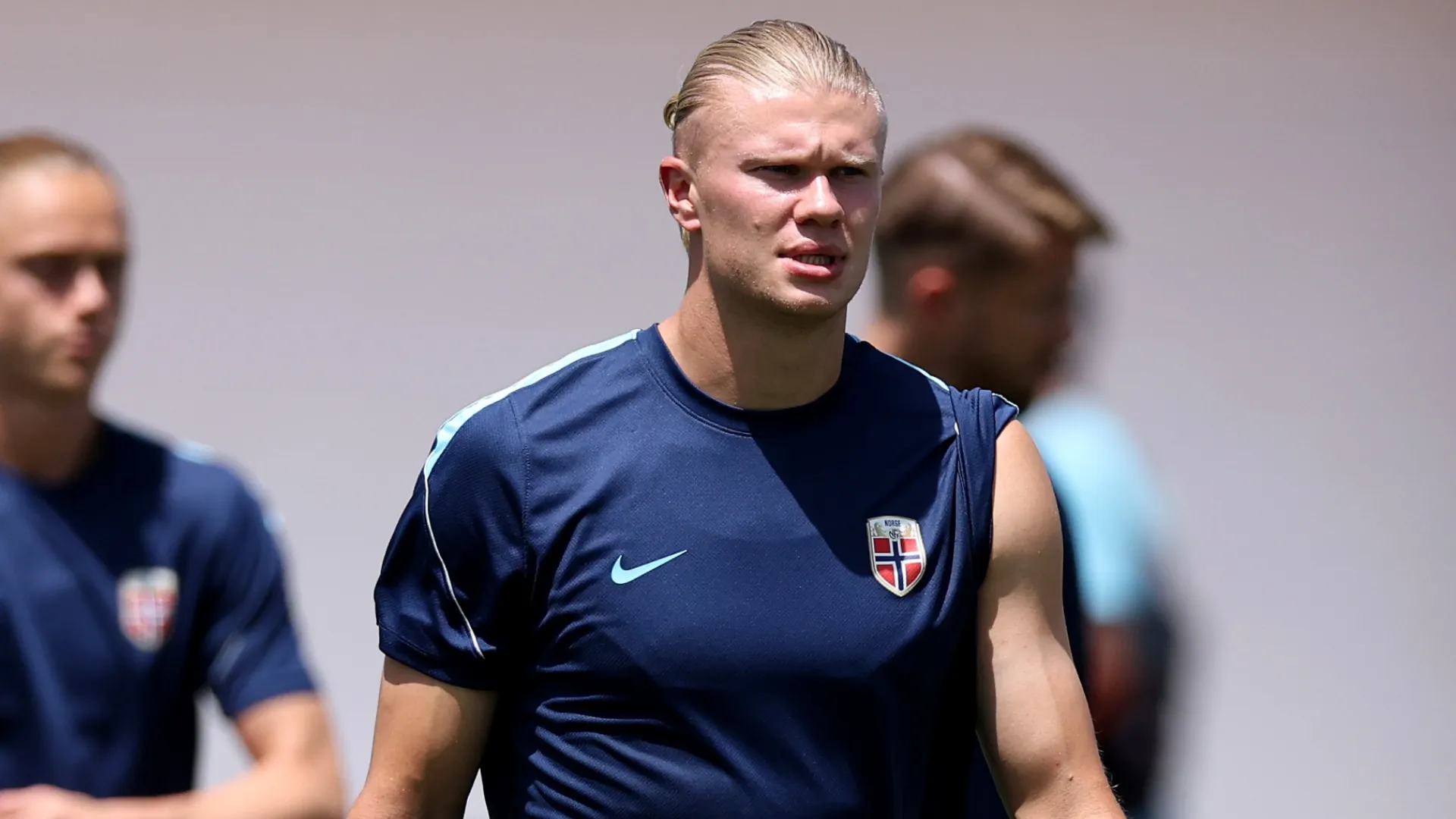 Erling Haaland one day ahead of the FIFA World Cup 2026 Round Of 32 match (Source: Stacy Revere/Getty Images)
