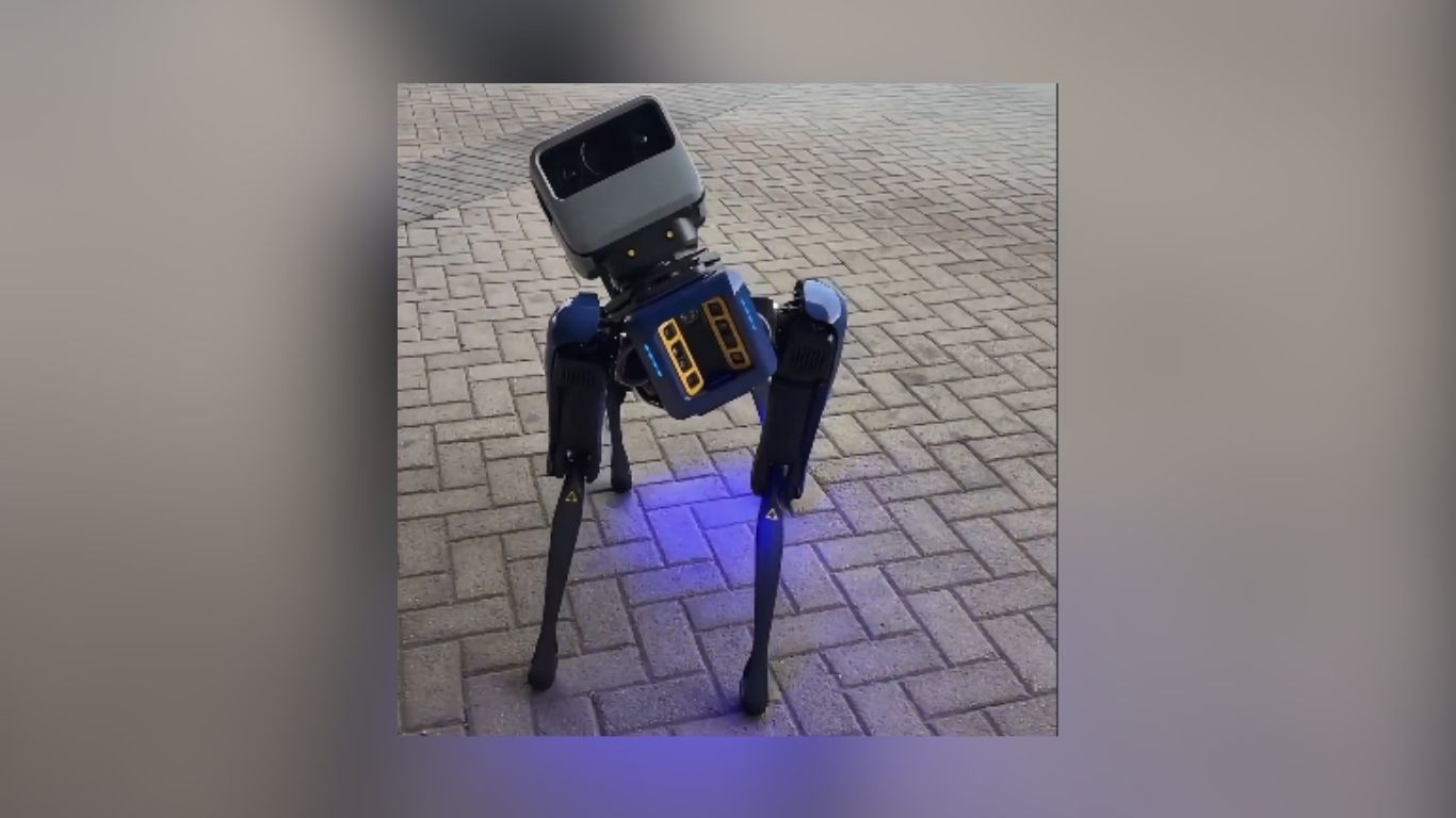 Robot Dogs At Dallas World Cup: Security Only