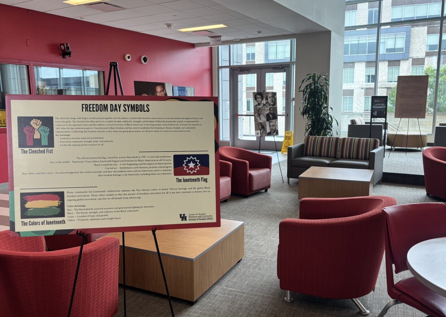Juneteenth pride on display at Student Center North