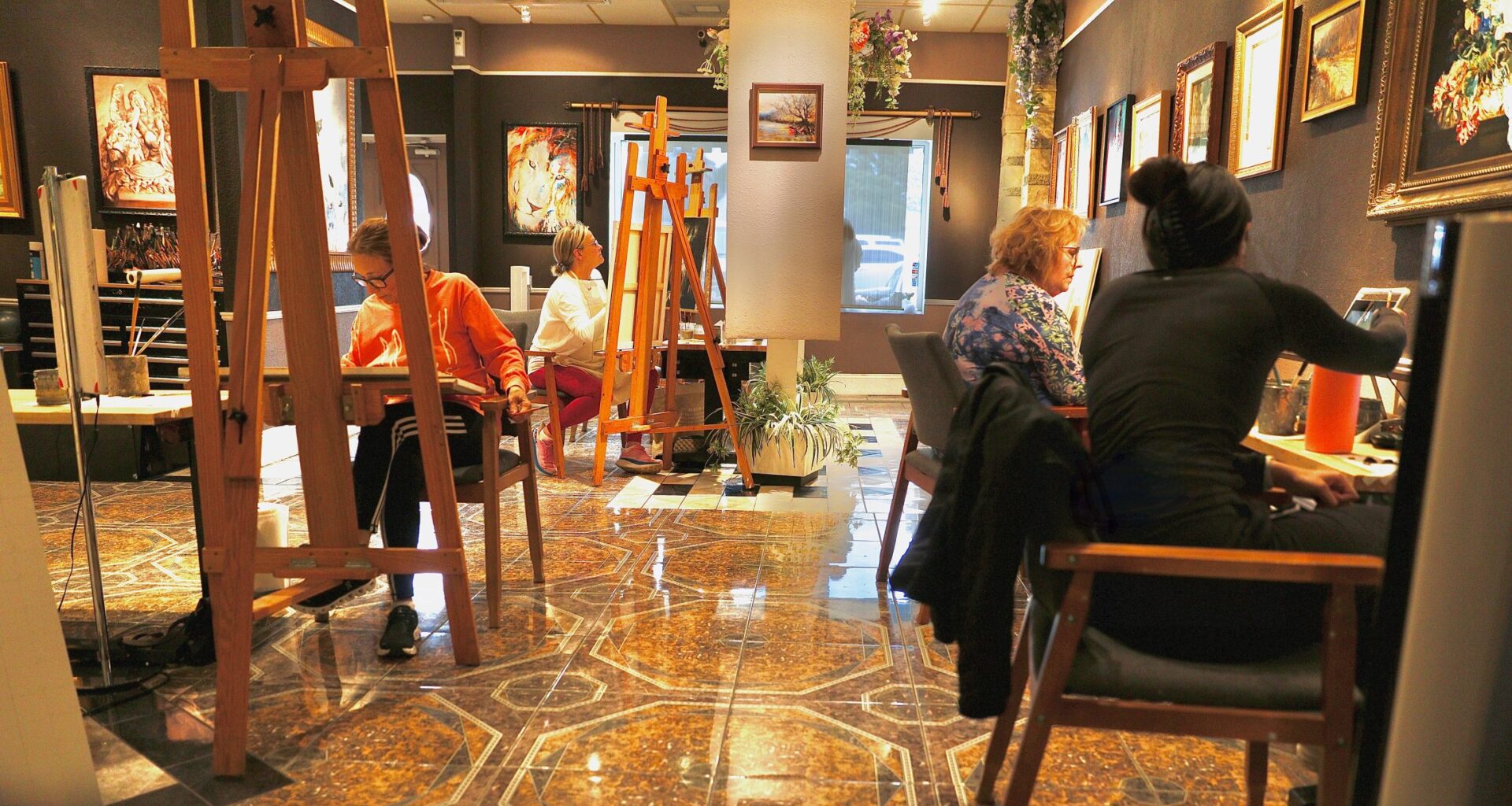 Made in Tarrant: European artists’ legacy guides lessons at West 7th art studio