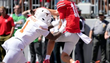 Texas Longhorns star Colin Simmons sends firm message to Ohio State football months before the two teams face off in Austin