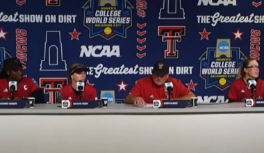 WATCH: Highlights from Texas Tech’s WCWS postgame presser after moving on to championship series