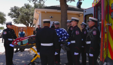 Fallen Odessa firefighter returns home under honor escort