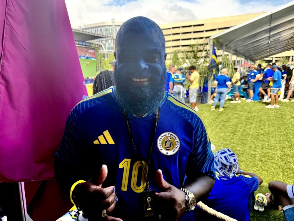The most famous fan in Curaçao