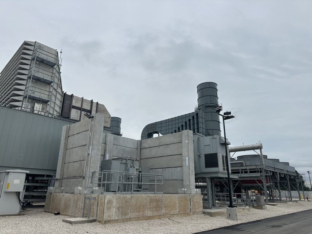 The new power plant at NRG's TH Wharton location on May 20, 2026.