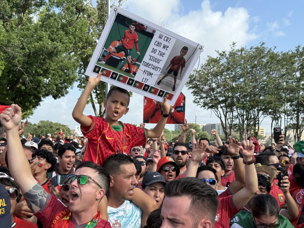 Portugal fans