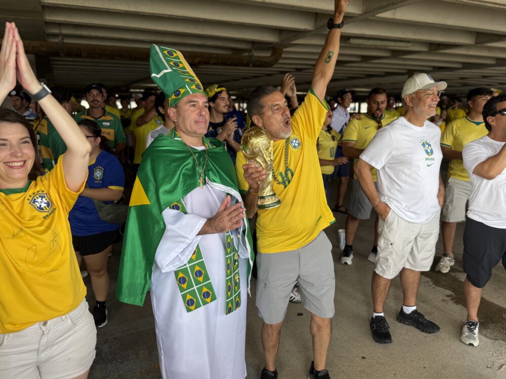 Brazilian soccer fans