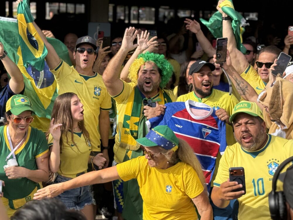 Brazilian soccer fans