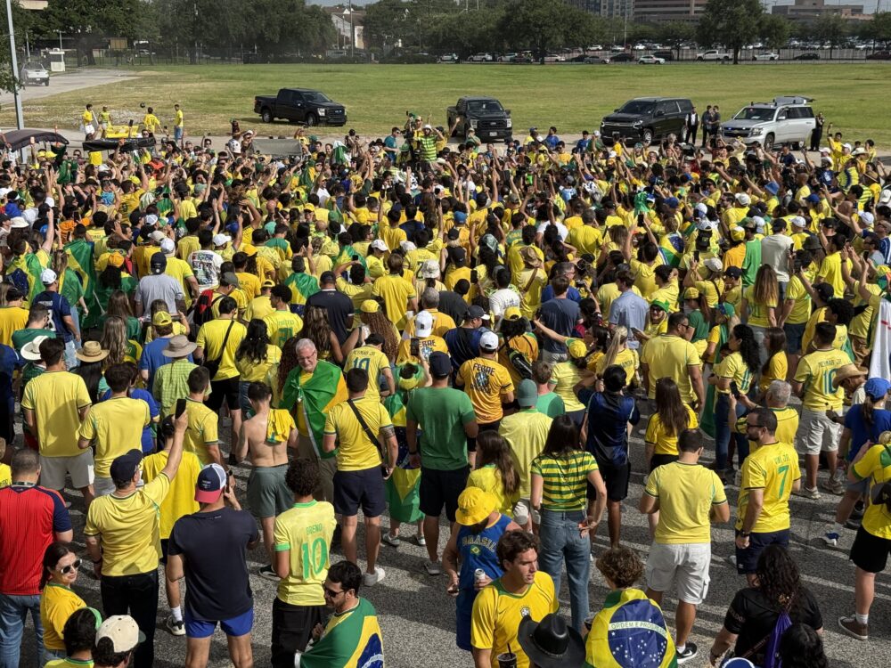Brazilian soccer fans