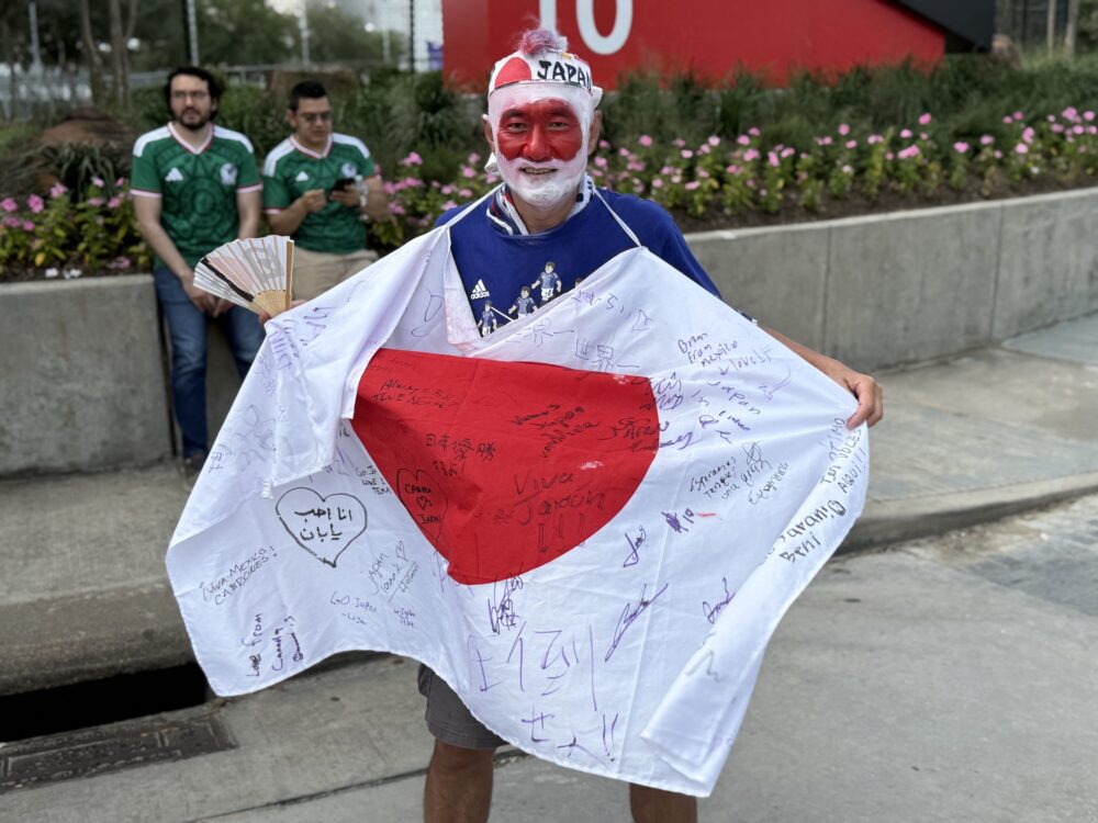 Japanese soccer fans