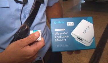 Corpus Christi firefighters use hydration monitors to help prevent heat-related illness