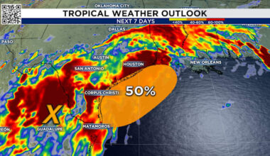 First tropical storm of 2026 may form in the Gulf this week and bring heavy rainfall to Houston