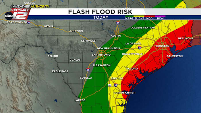 Spotty rain today, very hot Thursday, and more rain chances Friday