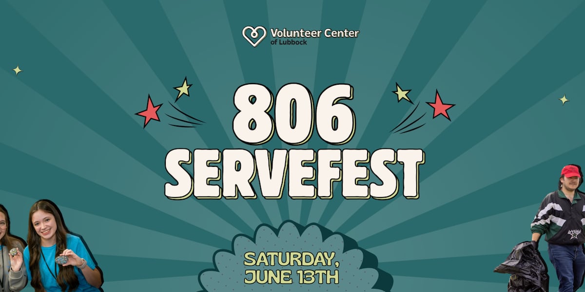 Volunteer Center of Lubbock invites community to 806ServeFest