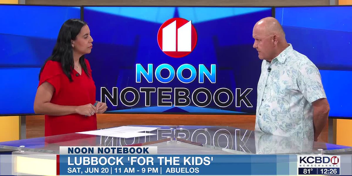 Noon Notebook: Lubbock ‘For the Kids’ Musical Fundraiser Event