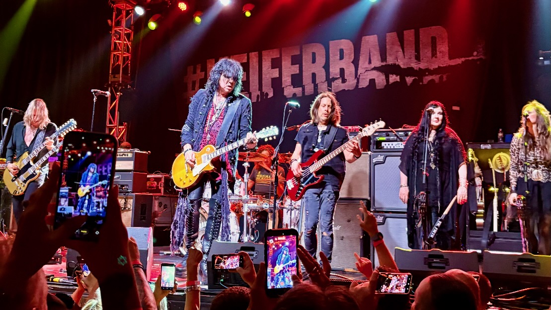 Keiferband on stage at Granada Theater