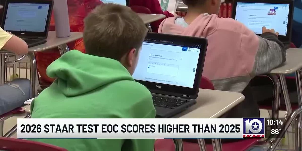 Central Texas high schoolers score higher on STAAR Test in 2026, officials credit cell phone ban for higher scores