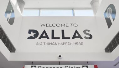 Love Field Airport in Dallas