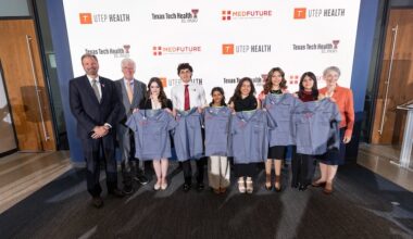 Texas Tech Health El Paso and The University of Texas at El Paso recognized six accomplished high school seniors who have been selected for the fourth MedFuture cohort.