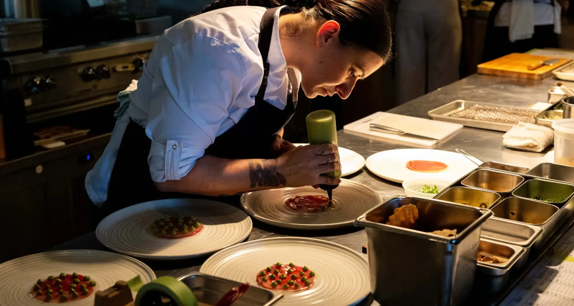 The dance of culinary art in the Michelin star kitchen at Mixtli
