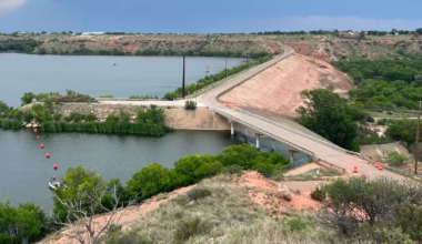 Buffalo Springs Lake closes access to McMillan Dam during construction