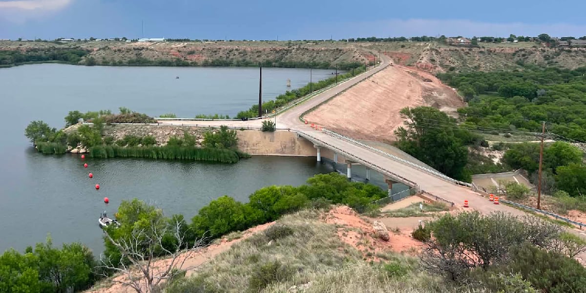 Buffalo Springs Lake closes access to McMillan Dam during construction