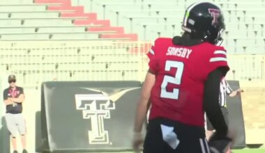 Texas Tech QB Brendan Sorsby to enter NFL supplemental draft
