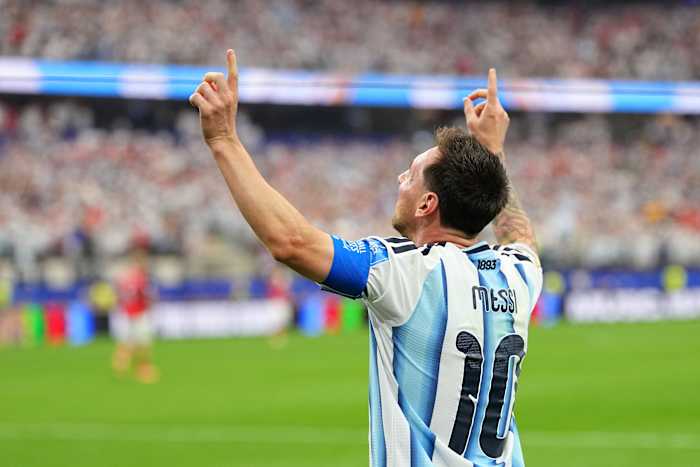 Lionel Messi becomes top scorer in World Cup history with two more goals for Argentina
