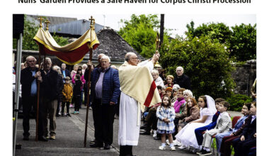 Nuns’ Garden Provides a Safe Haven for Corpus Christi Procession