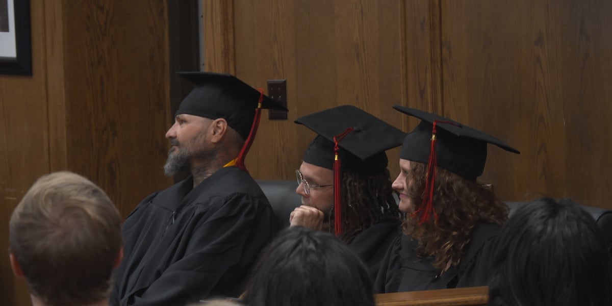 Three people celebrate new starts after Drug Court ‘graduation’