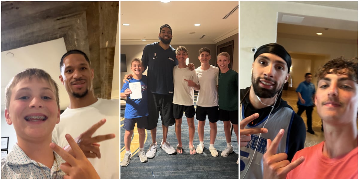 Central Texas family gets behind-the-scenes look at Knicks on championship day