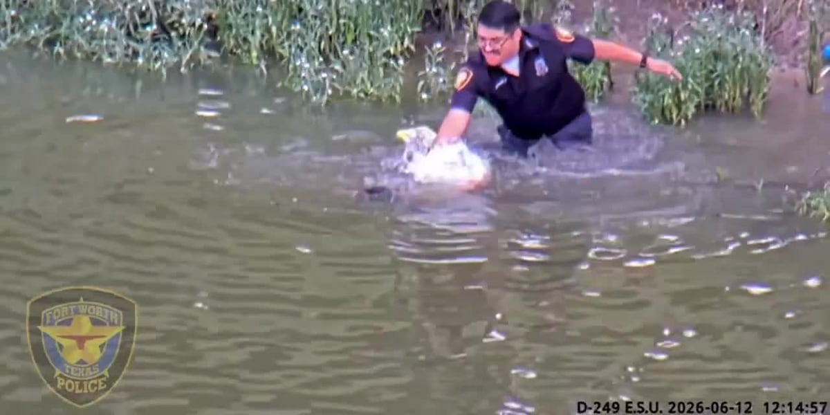 Police rescue boy who nearly drowned in river