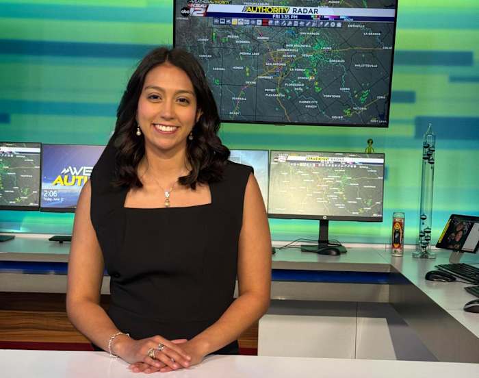 Leah Rodriguez returns home as KSAT meteorologist