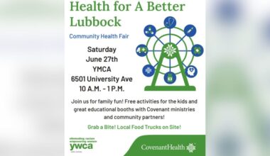 Covenant Health, YWCA to host community health fair June 27 in Lubbock