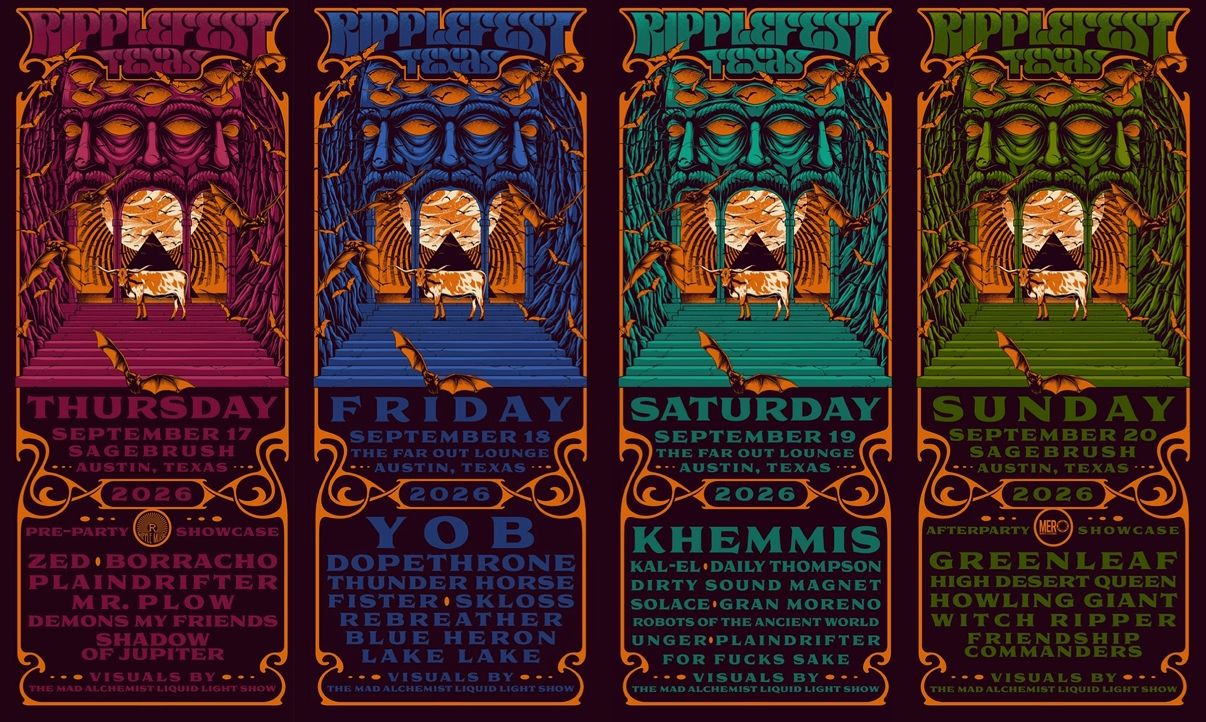 Ripplefest Texas announce 2026 lineup