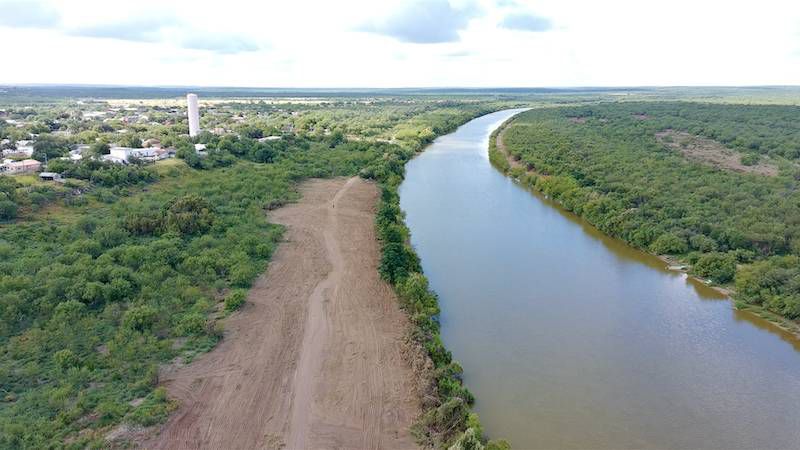 Border wall construction begins in historic Texas settlement