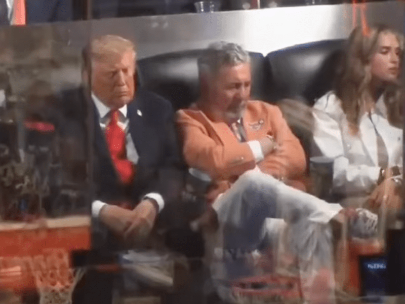 4 limericks in honor of Donald Trump falling asleep at the Spurs-Knicks game