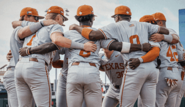 No. 6 Texas edges past UC Santa Barbara, 6-4, win to Austin Regional