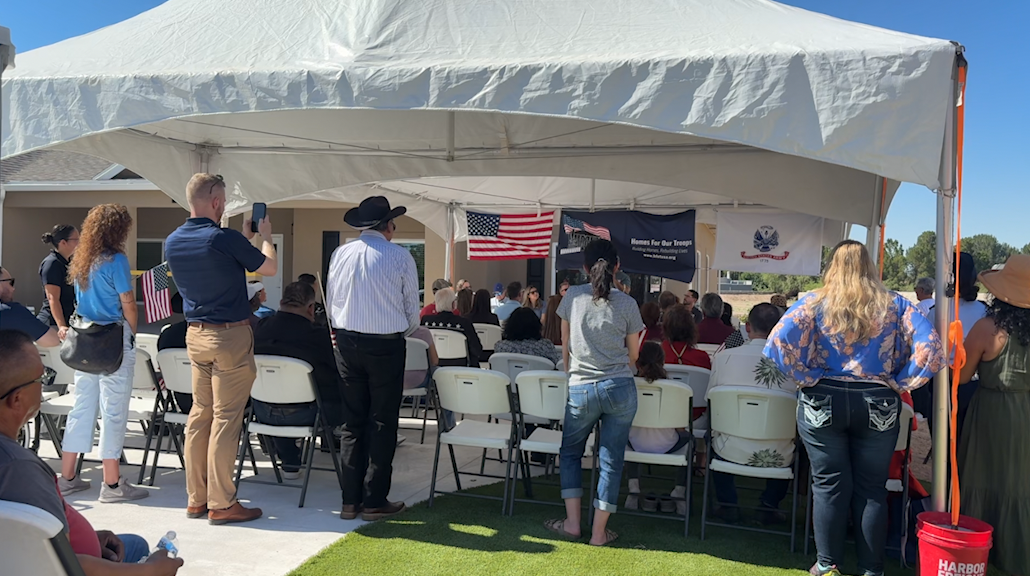 Army staff sergeant receives custom adapted home in El Paso